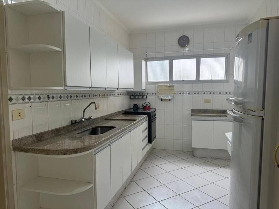 Apartamento Com Vista Mar Guaruja Luaran gambar