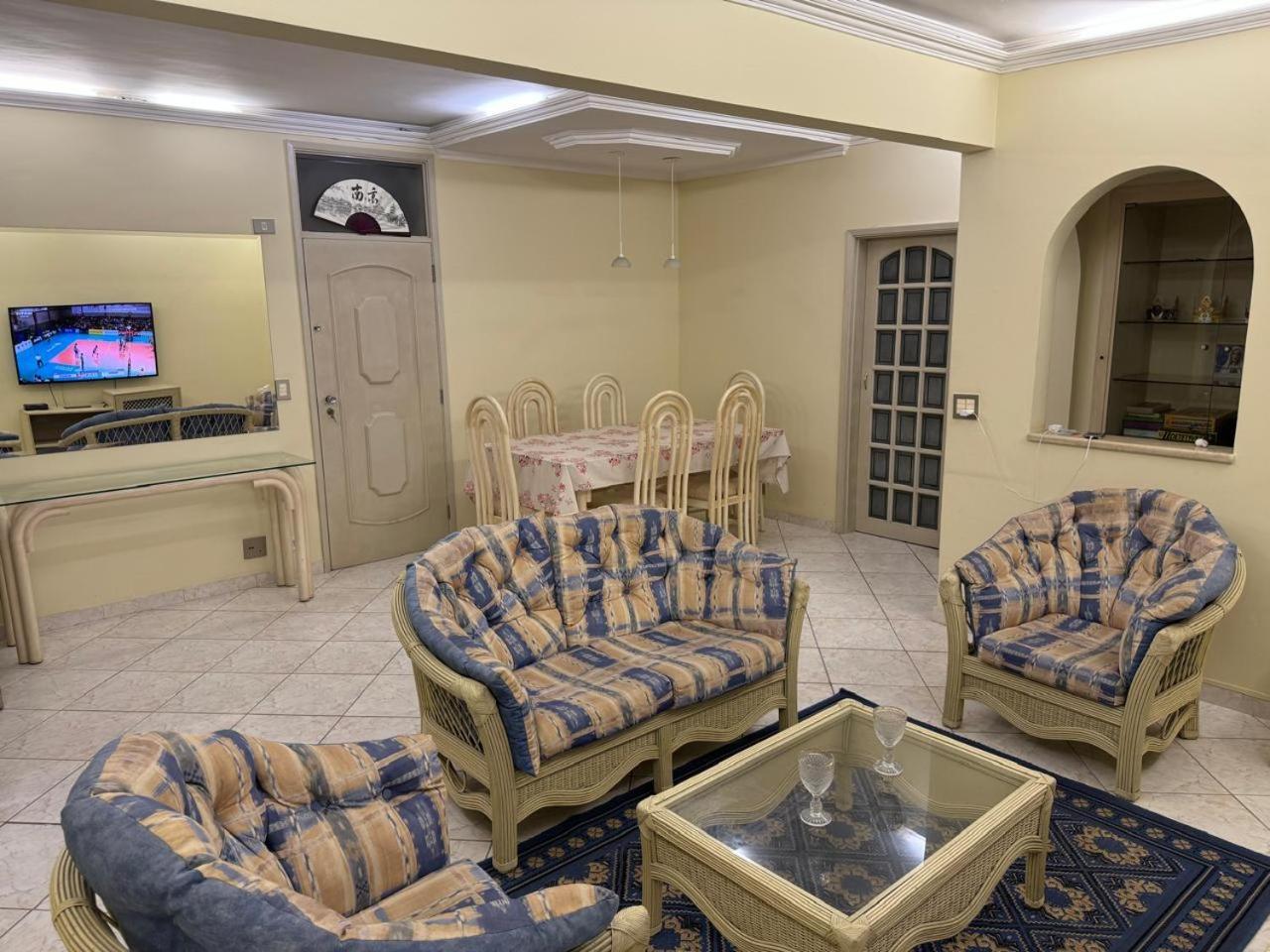 Apartamento Com Vista Mar Guaruja Luaran gambar