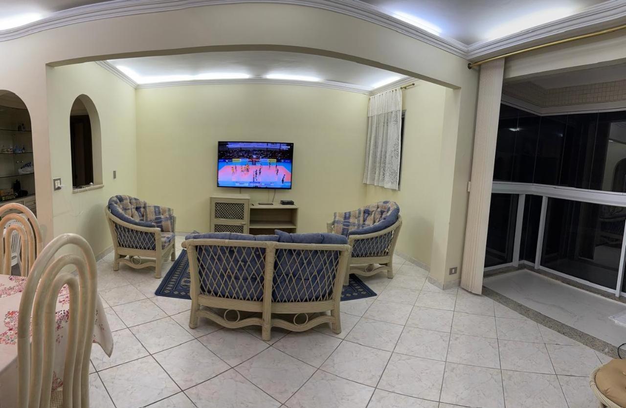 Apartamento Com Vista Mar Guaruja Luaran gambar