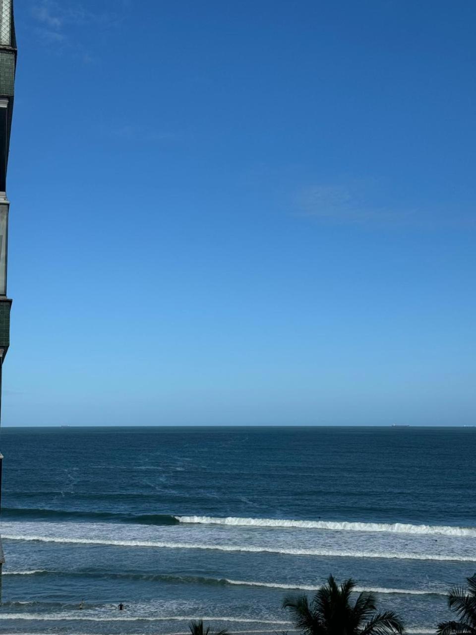 Apartamento Com Vista Mar Guaruja Luaran gambar