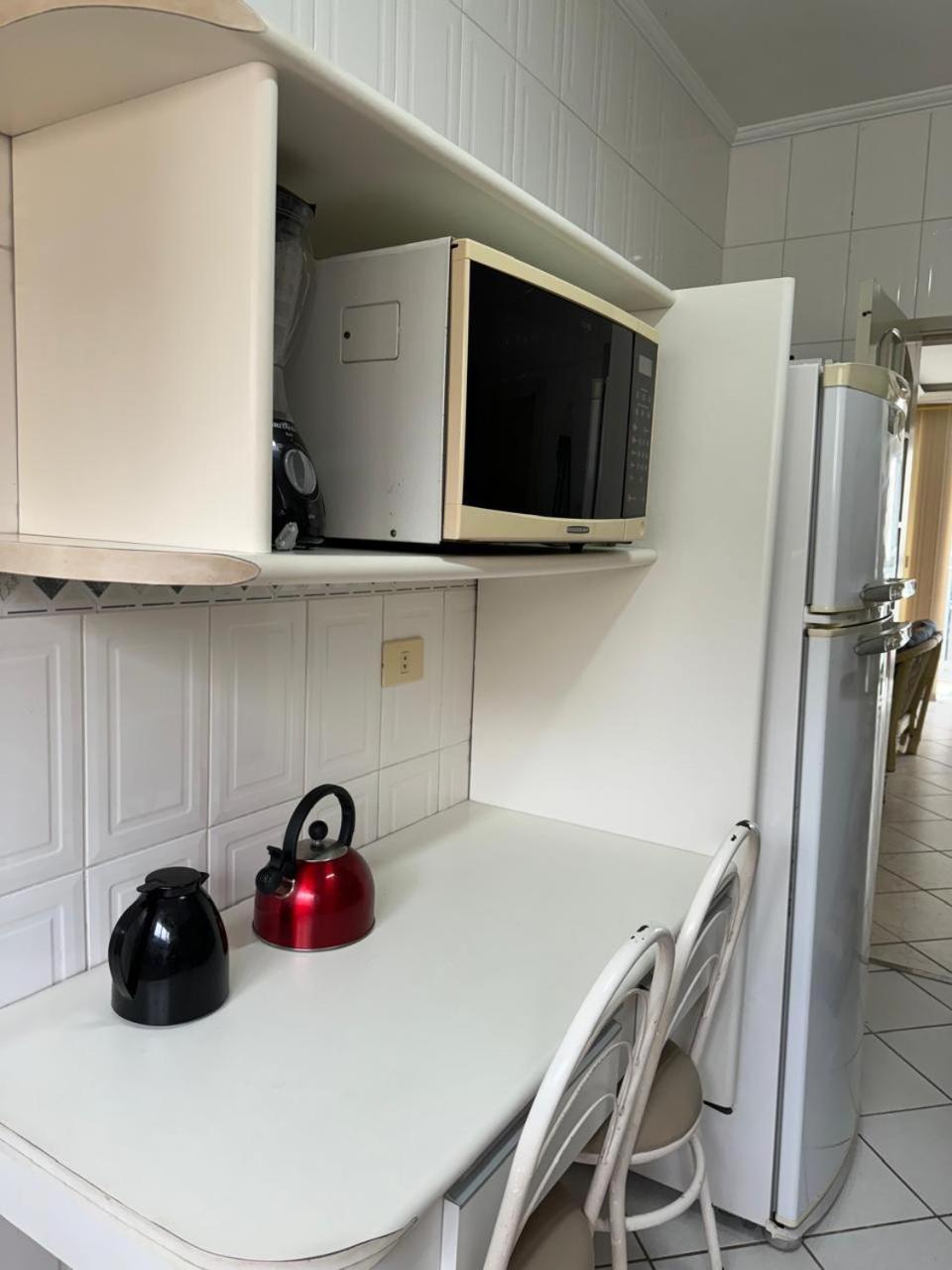 Apartamento Com Vista Mar Guaruja Luaran gambar